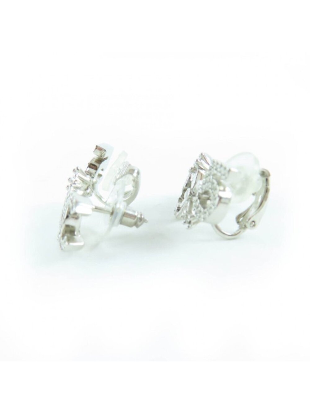 ★SOLD★ Chanel B23 P Coco Mark Clover No.5 Rhinestone - Picture 4 of 10